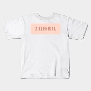 Generation Zillennial Kids T-Shirt